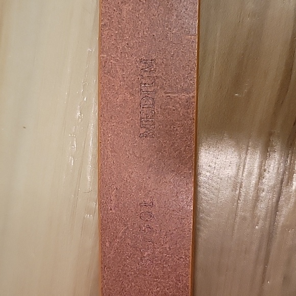 Guess Rhinestone Buckle & Camel Color Belt - Picture 12 of 16